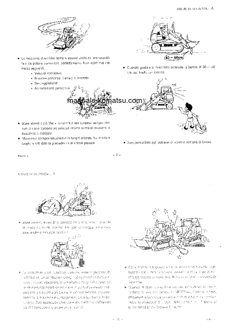 Protected: D41S-3(JPN) S/N 6001-UP Operation manual (Italian)