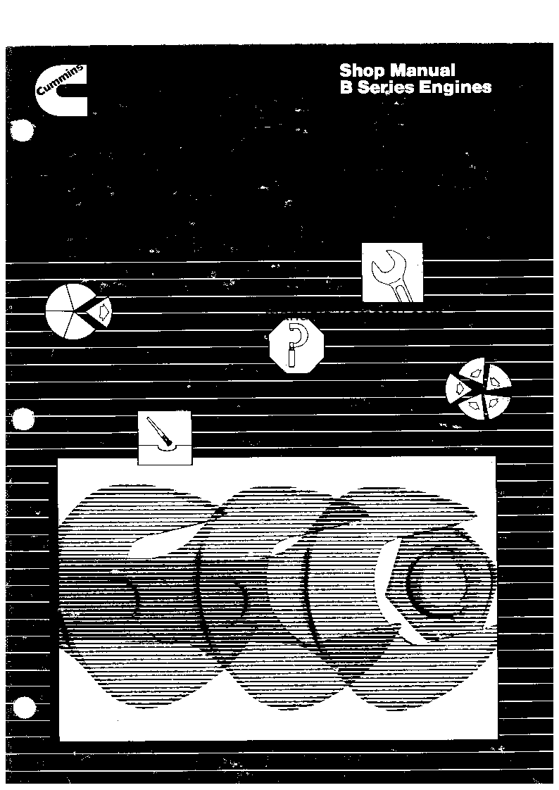 CUMMINS-B(DEU) S/N 1-UP Shop (repair) manual (English)