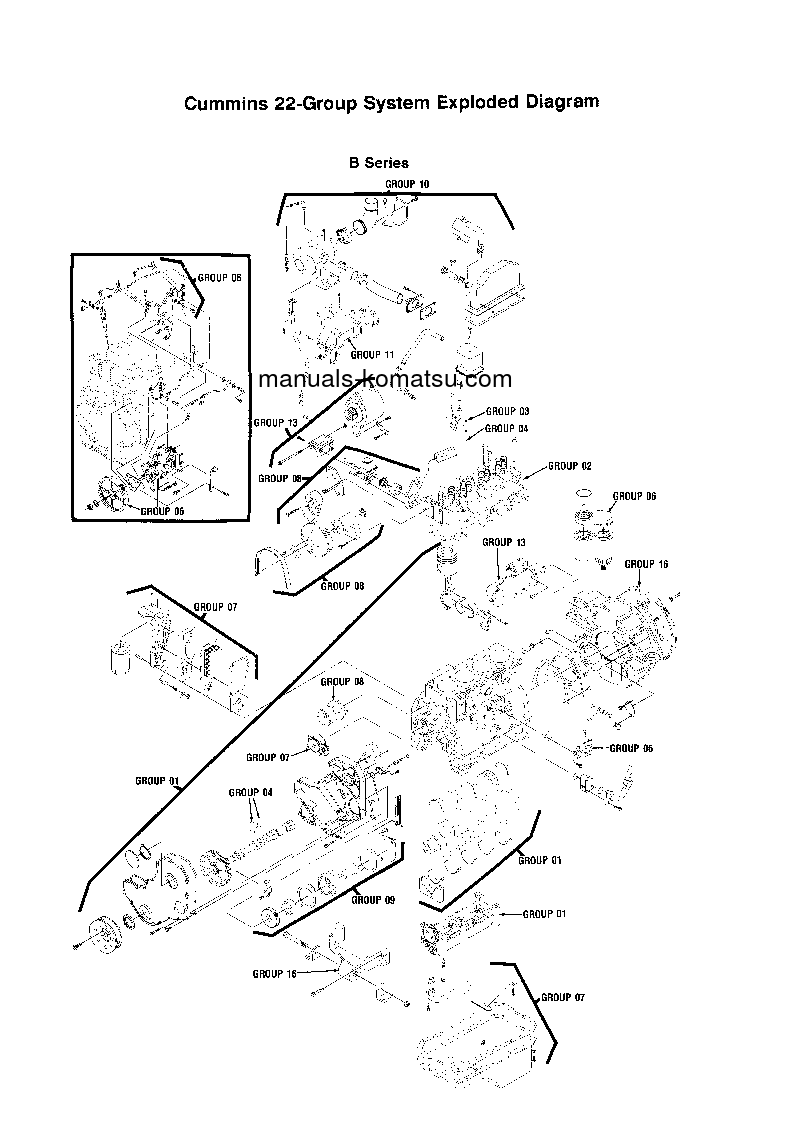 Protected: CUMMINS-B(DEU) S/N 1-UP Shop (repair) manual (English)