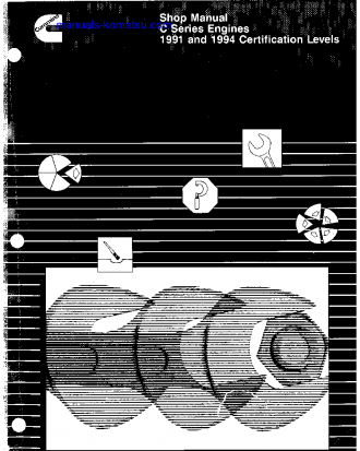 CUMMINS-C(DEU) S/N 1-UP Shop (repair) manual (English)