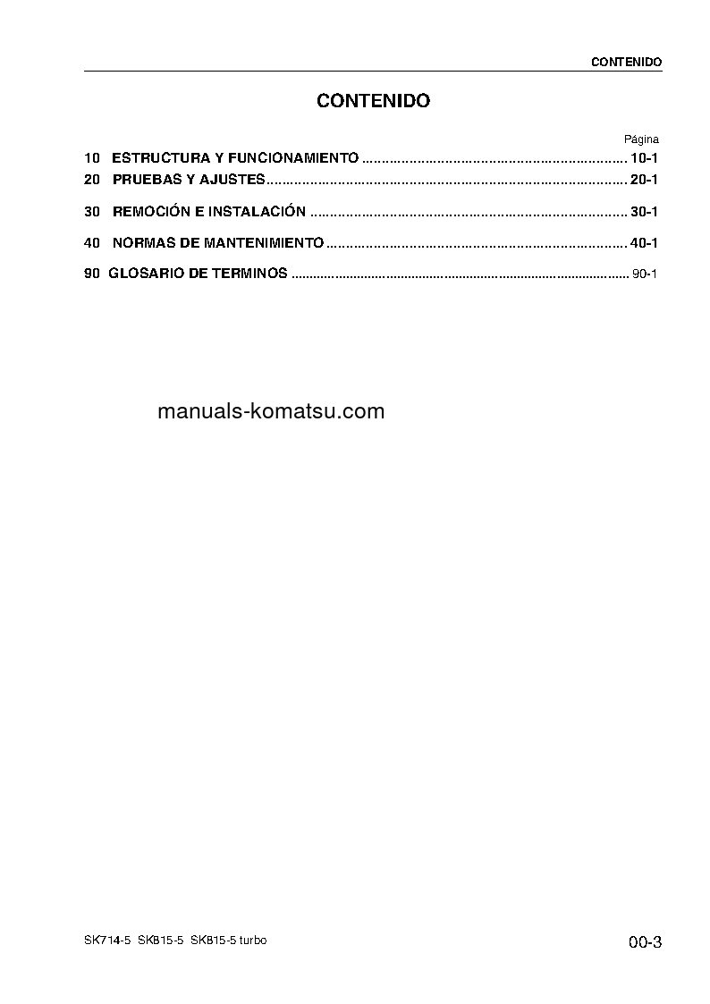 Protected: SK815-5(ITA)-TURBO S/N 37BTF00224-UP Shop (repair) manual (Spanish)