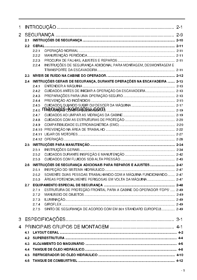Protected: PC4000-6(DEU) S/N 08199-UP Shop (repair) manual (Portuguese)