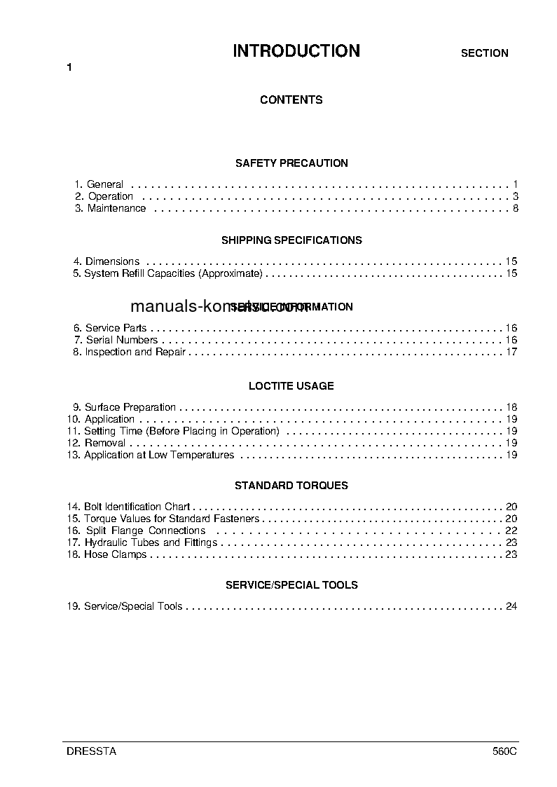 Protected: 560C S/N P015001-UP Shop (repair) manual (English)