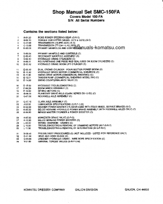 150FA S/N U009695-U010827 Shop (repair) manual (English)