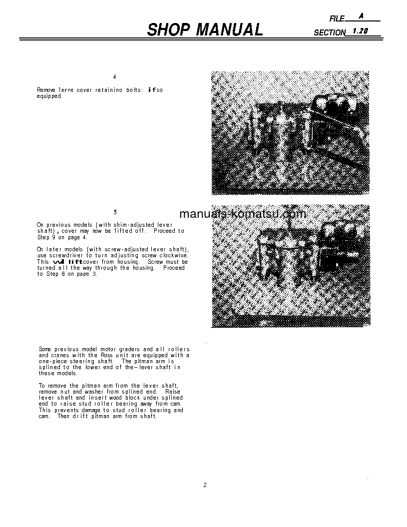 Protected: 150FA S/N U009695-U010827 Shop (repair) manual (English)