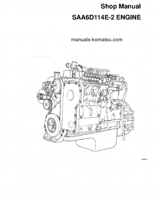 6D114 SERIES(CHN)-FOR WA380-3 Shop (repair) manual (English)