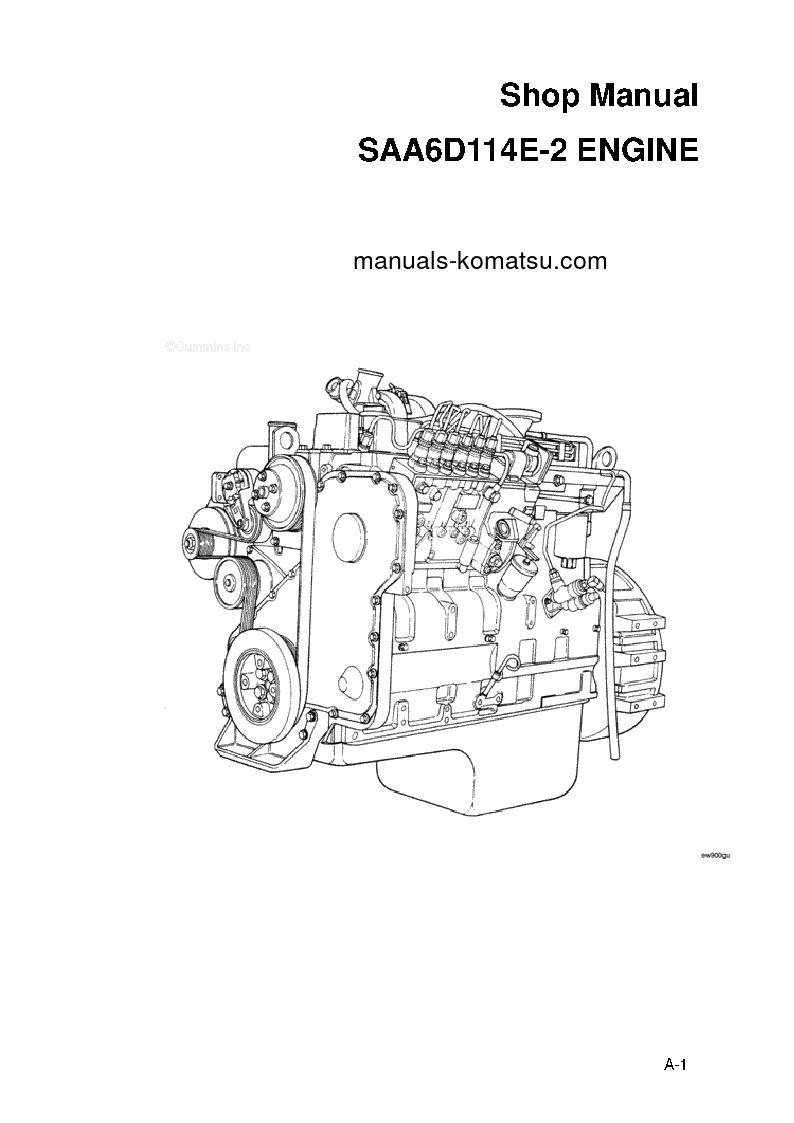 Protected: 6D114 SERIES(CHN)-FOR WA380-3 Shop (repair) manual (English)