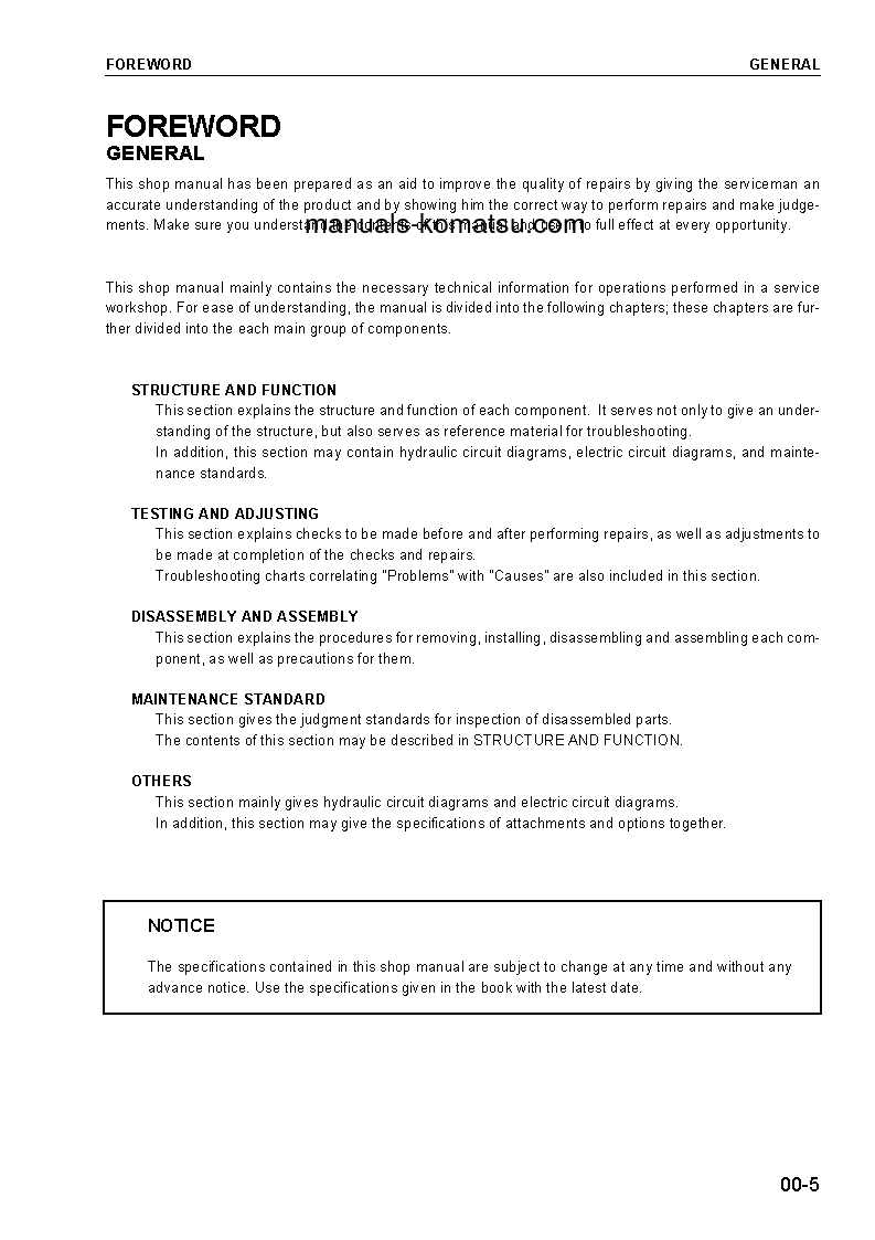 Protected: 6D114 SERIES(CHN)-FOR PC360-7 Shop (repair) manual (English)