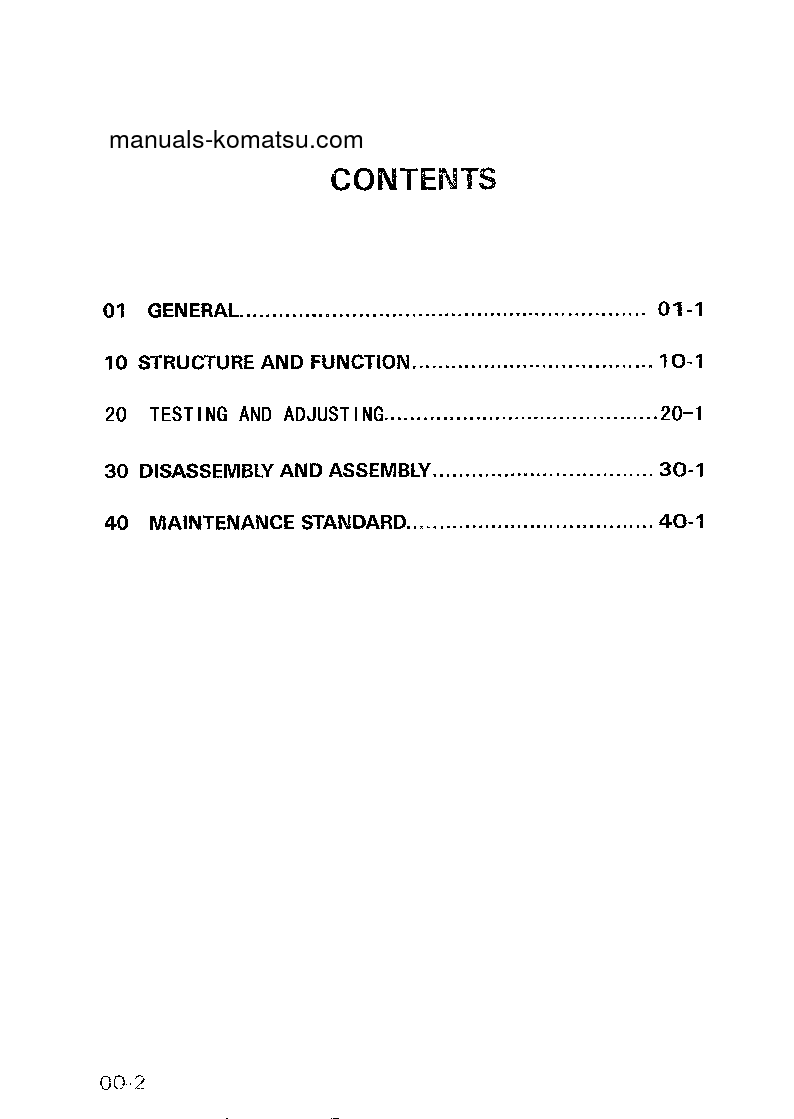 Protected: WA380-3(CHN) S/N 10001-UP Shop (repair) manual (English)