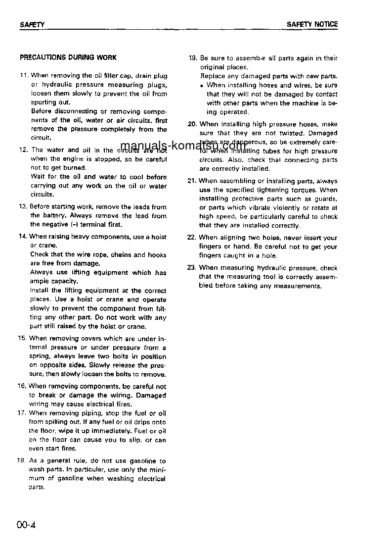 Protected: WA470-3(CHN)-CUSTOM, -20C DEGREE FOR CIS S/N 20001-UP Shop (repair) manual (English)