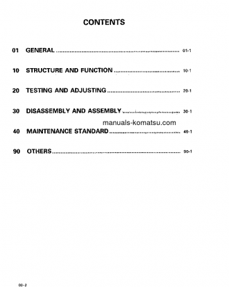 WA470-3(CHN) S/N 25001-UP Shop (repair) manual (English)