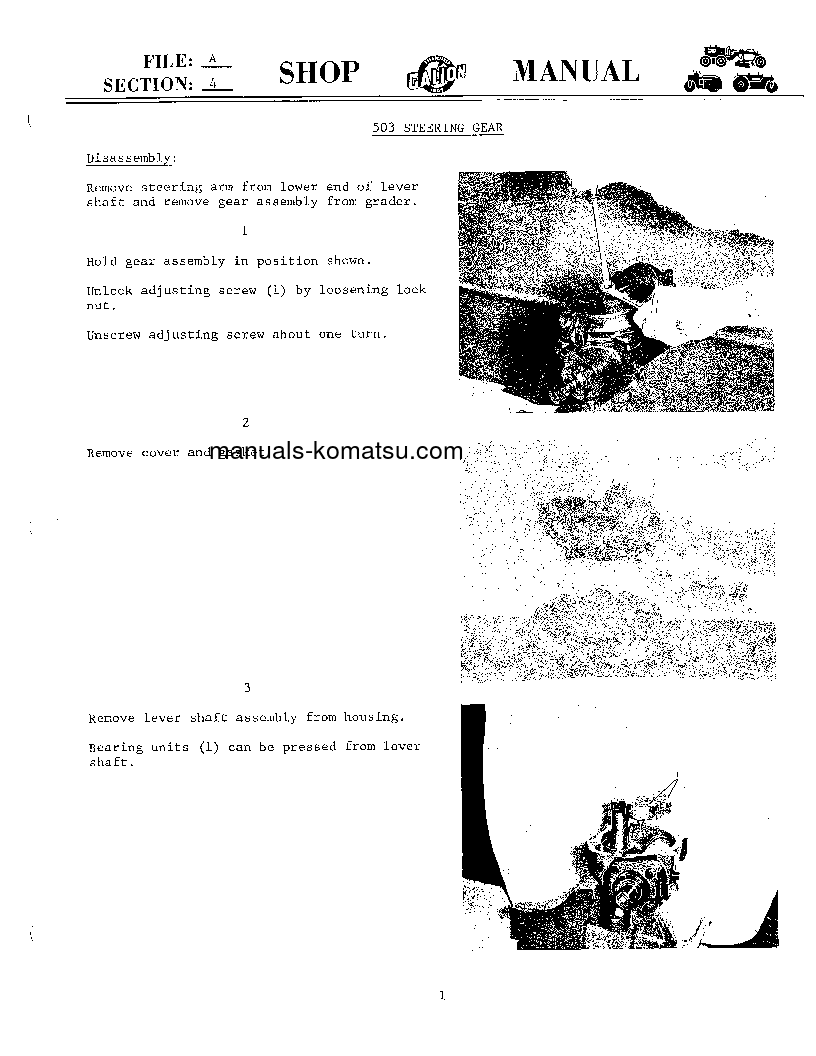 Protected: 503 S/N 01001-05100 Shop (repair) manual (English)