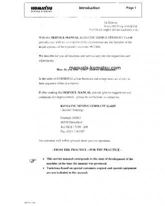 PC3000-1(DEU) S/N 06174 Shop (repair) manual (English)