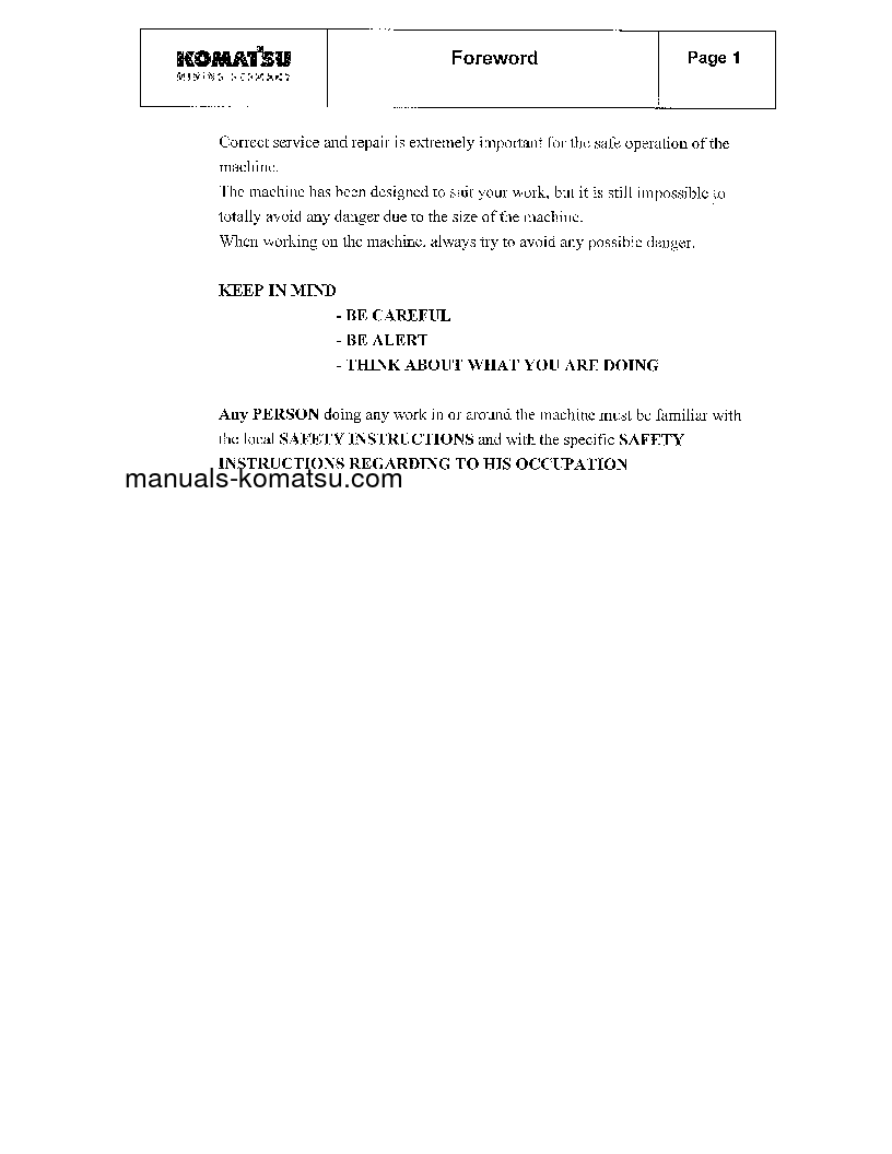 Protected: PC3000-1(DEU) S/N 06182 Shop (repair) manual (English)