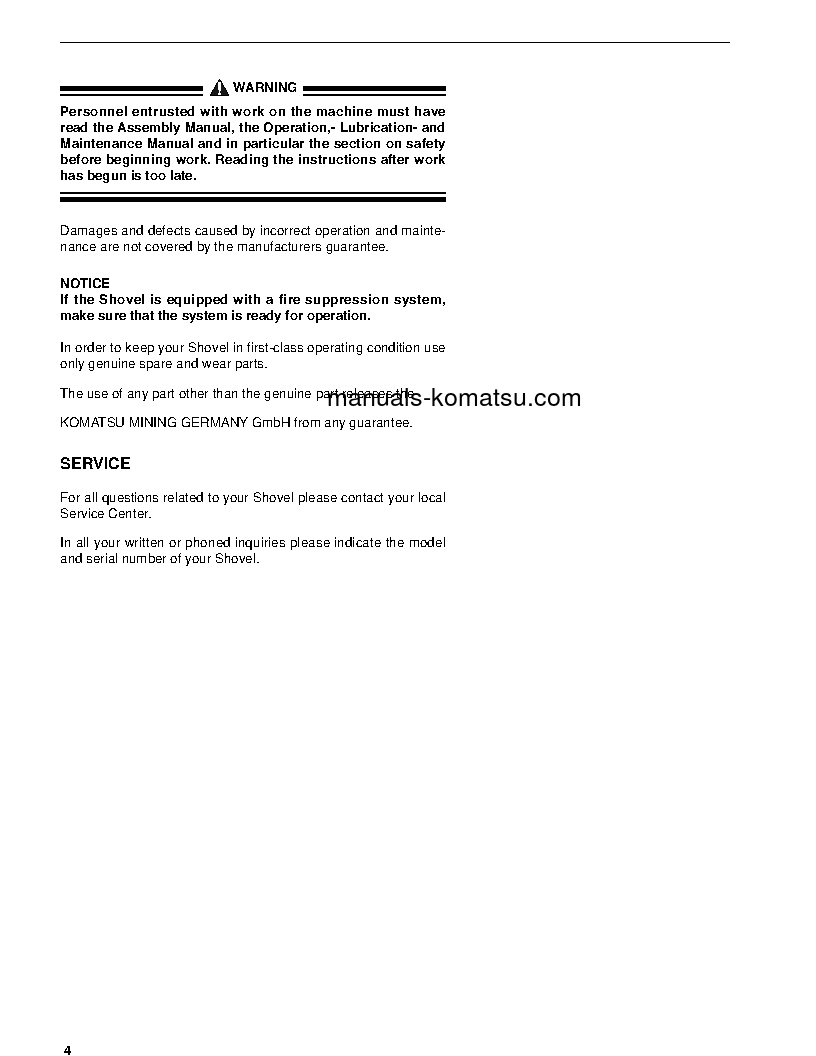 Protected: PC3000-6(DEU) S/N 06237 Shop (repair) manual (English)