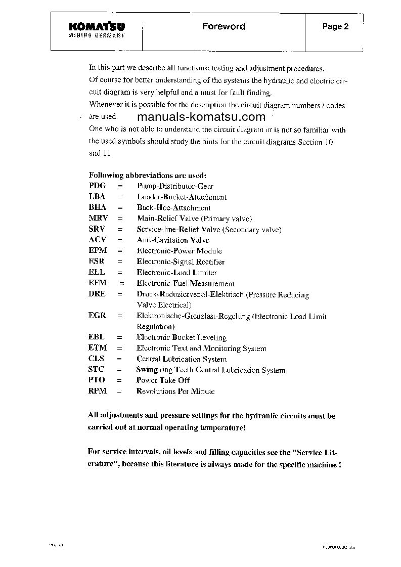 Protected: PC3000-1(DEU) S/N 06225 Shop (repair) manual (English)