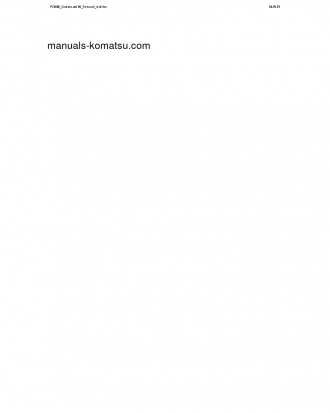 PC4000-6(DEU) S/N 08152 Shop (repair) manual (English)