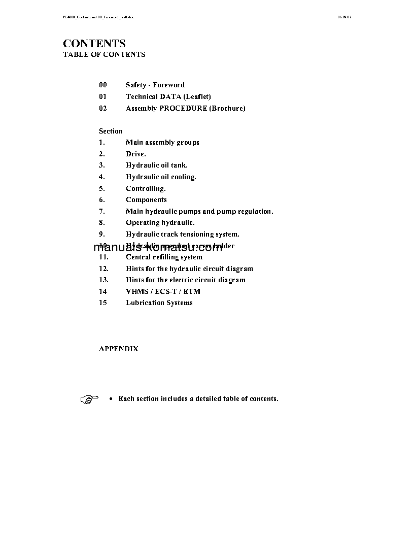 Protected: PC4000-6(DEU) S/N 08152 Shop (repair) manual (English)