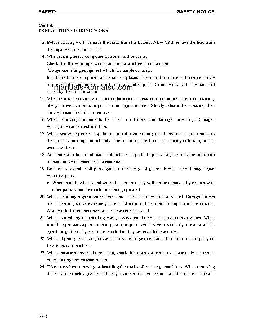 Protected: PC4000-6(DEU) S/N 08152 Shop (repair) manual (English)