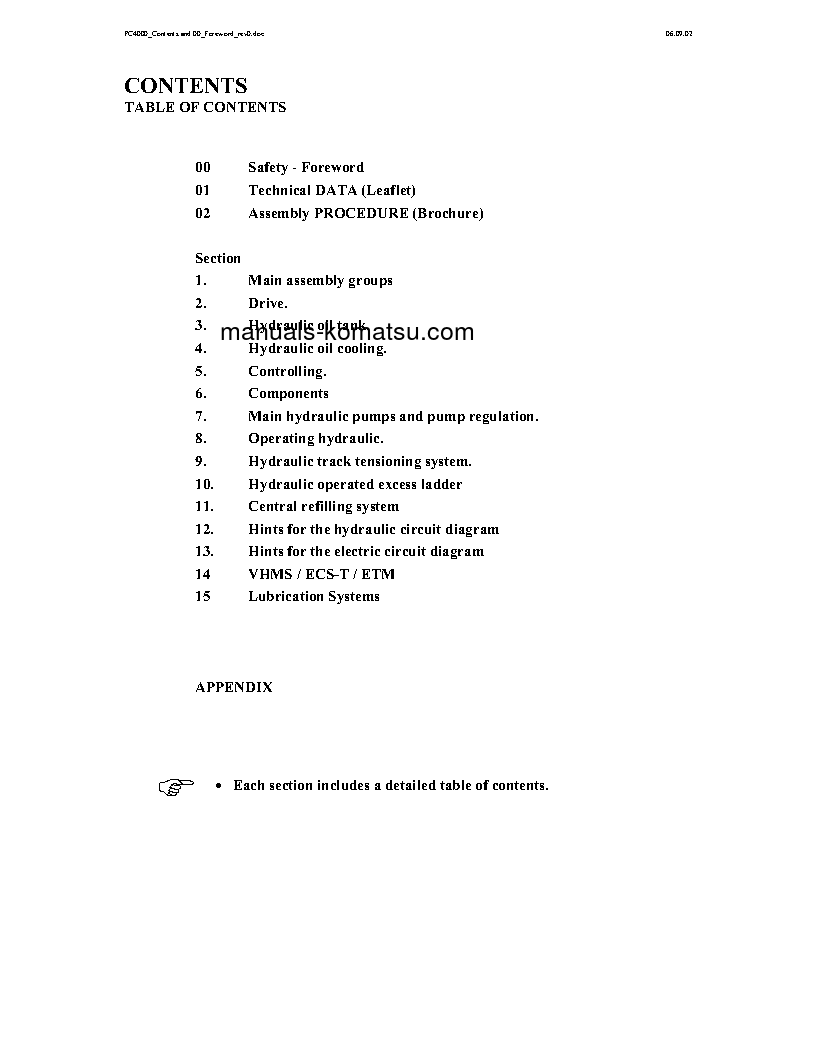 Protected: PC4000-6(DEU) S/N 08155 Shop (repair) manual (English)