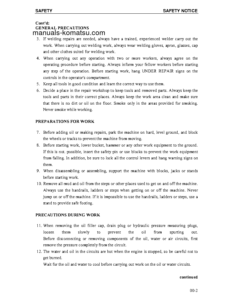 Protected: PC4000-6(DEU) S/N 08155 Shop (repair) manual (English)