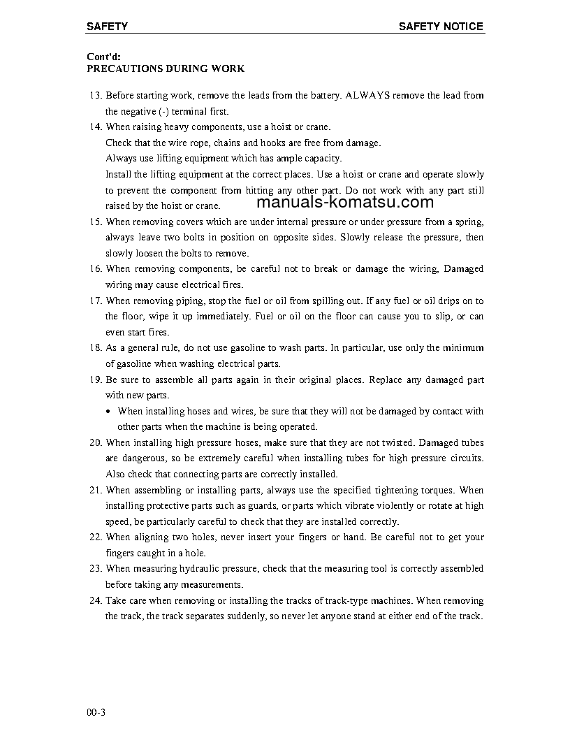 Protected: PC4000-6(DEU) S/N 08155 Shop (repair) manual (English)