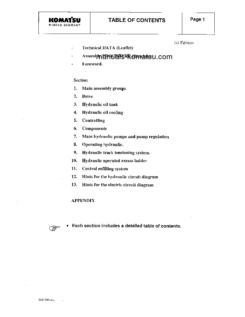 Protected: PC5500-6(DEU) S/N 15011-15011 Shop (repair) manual (English)