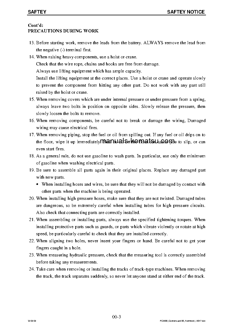 Protected: PC5500-6(DEU) S/N 15018 Shop (repair) manual (English)