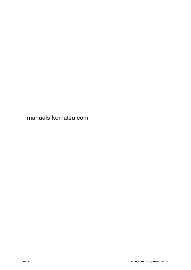 Protected: PC5500-6(DEU) S/N 15019 Shop (repair) manual (English)