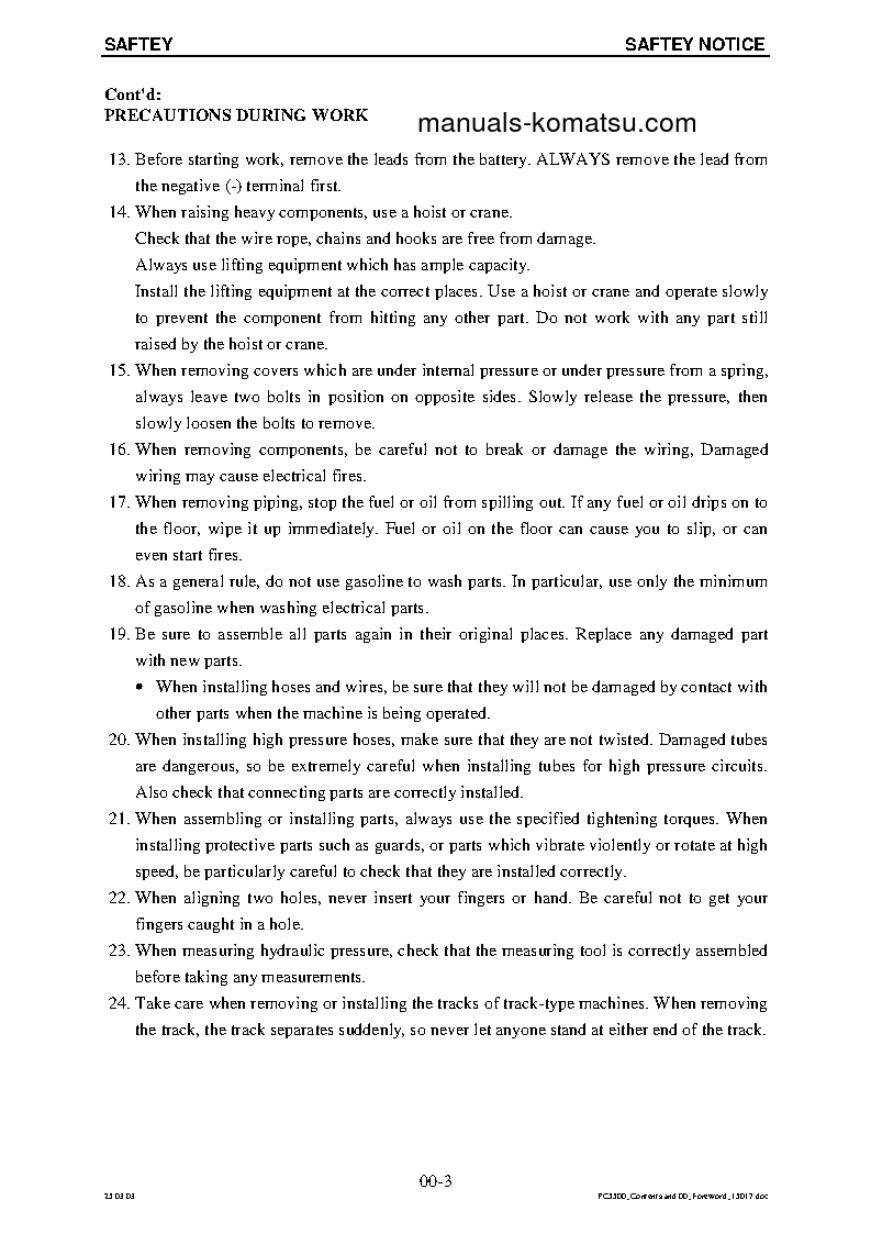 Protected: PC5500-6(DEU) S/N 15019 Shop (repair) manual (English)