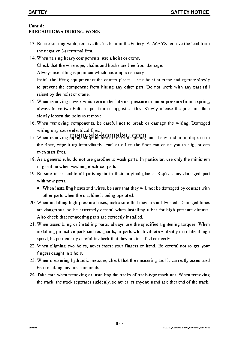 Protected: PC5500-6(DEU) S/N 15022 Shop (repair) manual (English)