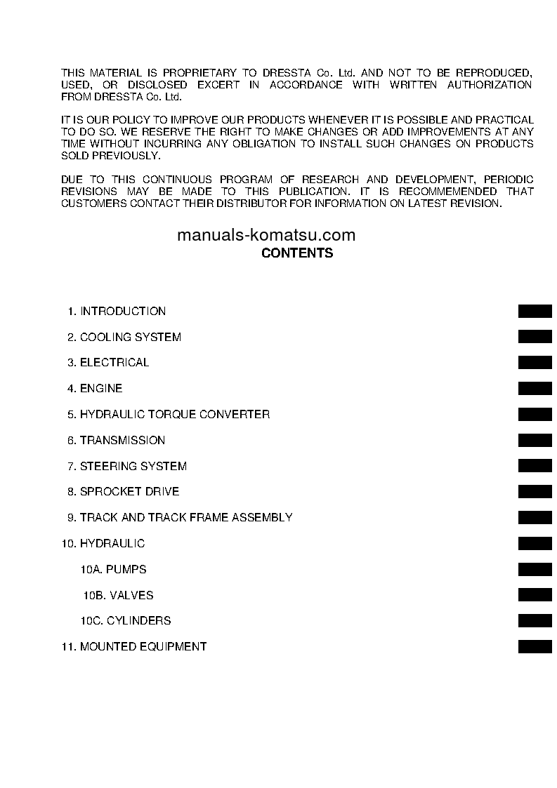 Protected: TD-40C S/N 1501-UP Shop (repair) manual (English)