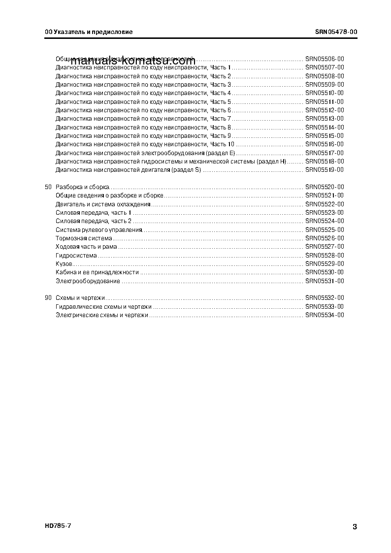 Protected: HD785-7(JPN)–40C DEGREE FOR CIS S/N 8393-UP Shop (repair) manual (Russian)