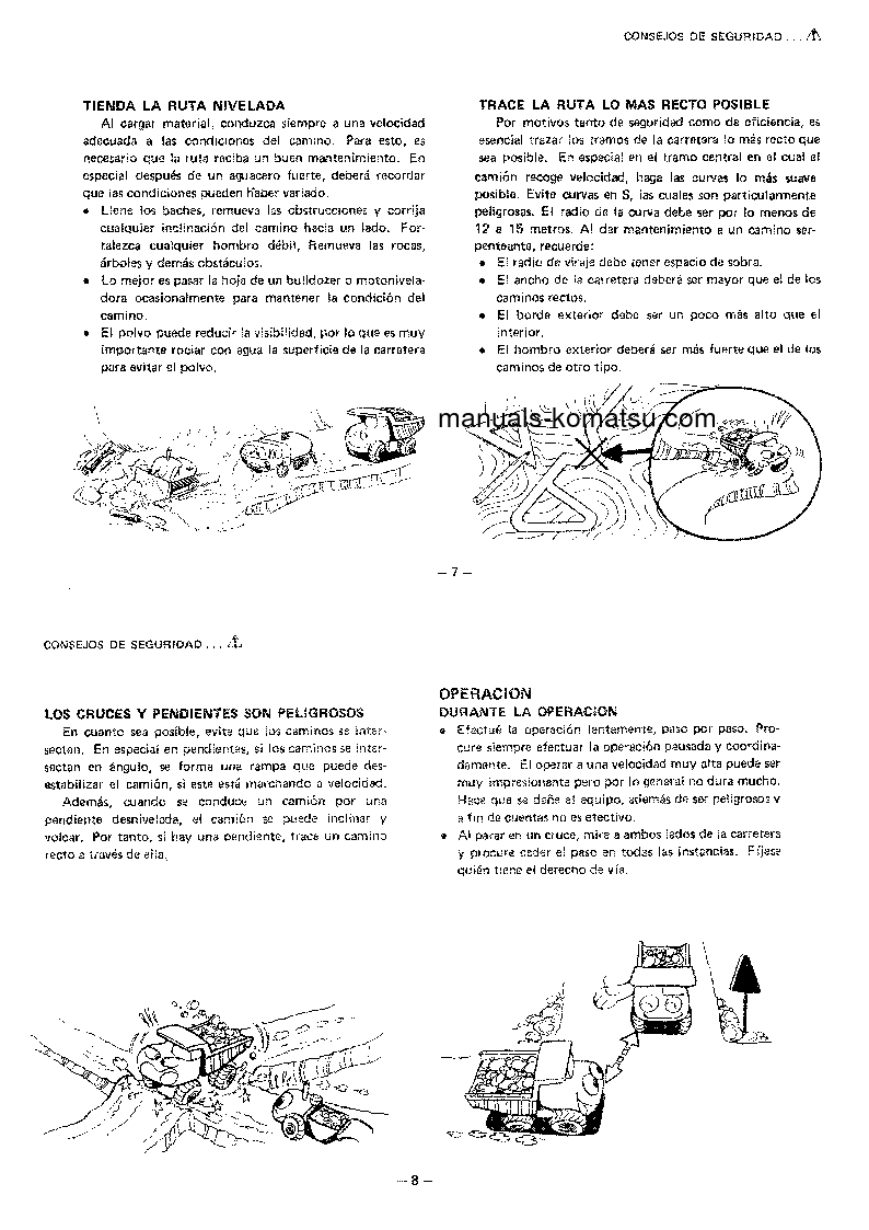 Protected: HD325-3(JPN) S/N 1501-1593 Operation manual (Spanish)