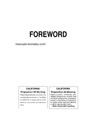 WA700-3(JPN) S/N 51001-51004 Operation manual (English)