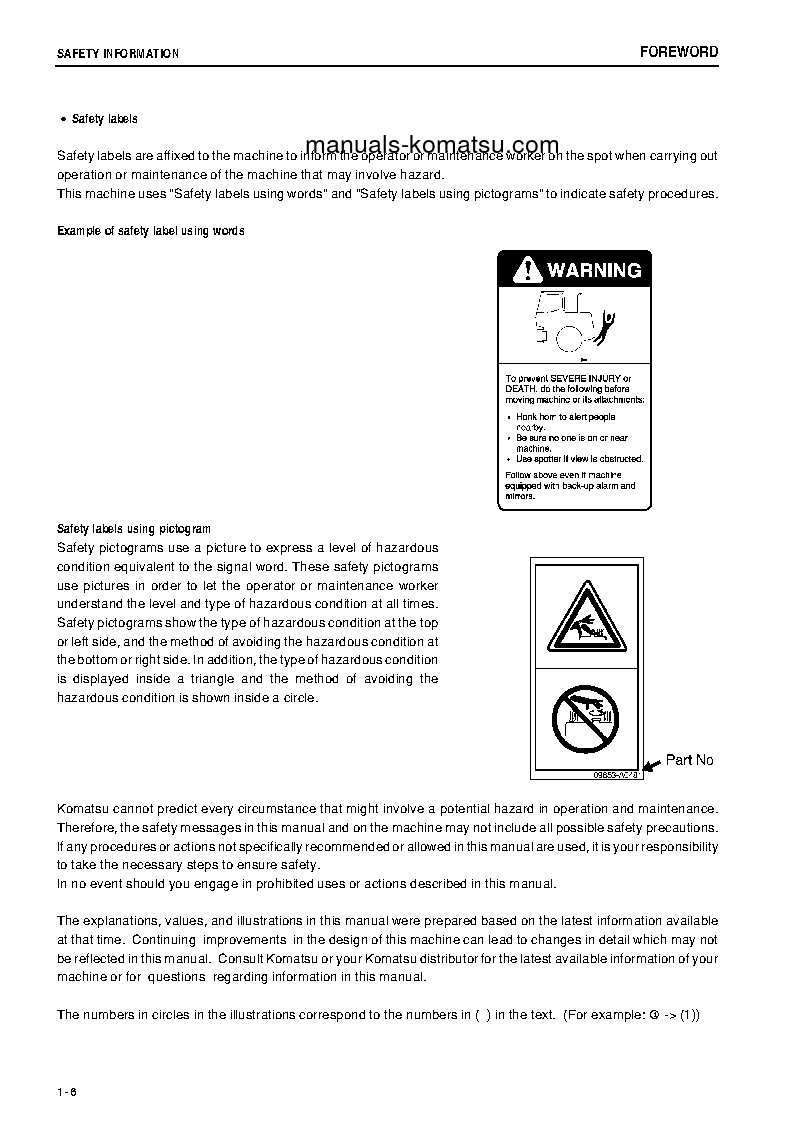 Protected: WA700-3(JPN) S/N 51001-51004 Operation manual (English)
