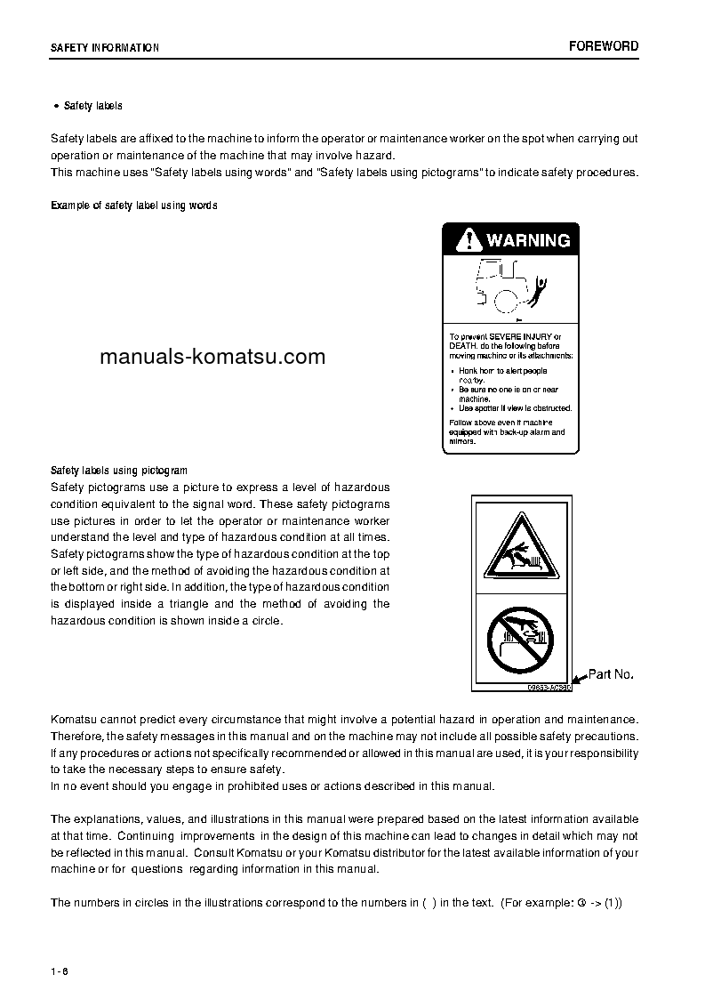 Protected: WA600-3(JPN) S/N 52001-UP Operation manual (English)