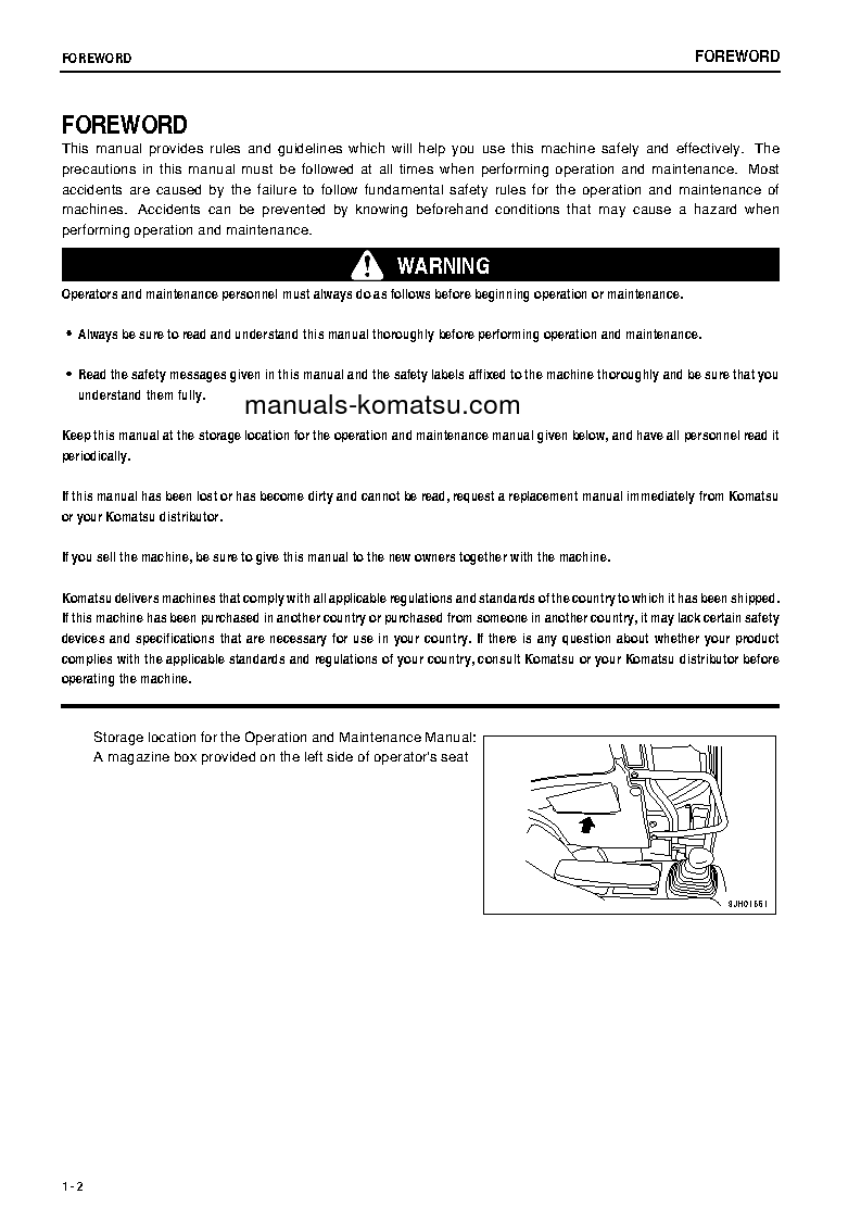 Protected: PC78US-6(JPN) S/N 6501-UP Operation manual (English)