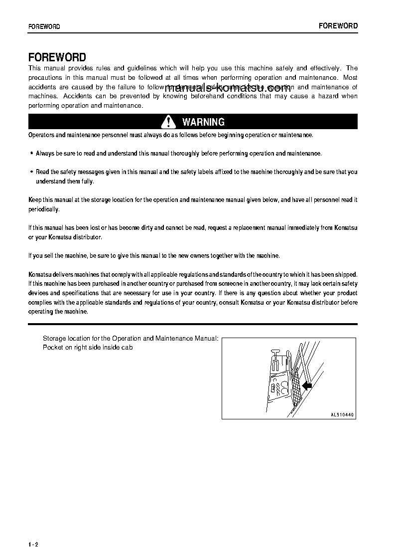 Protected: GD825A-2(JPN) S/N 12116-12502 Operation manual (English)