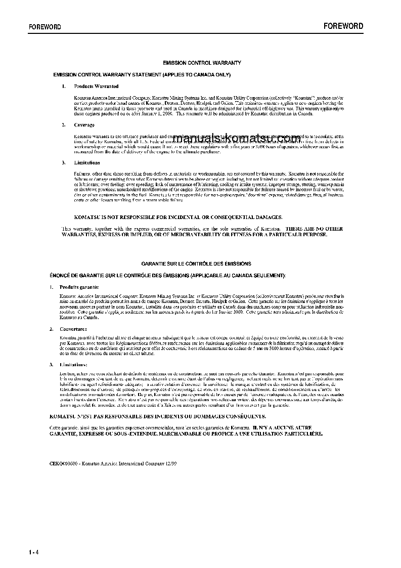 Protected: D65PX-15(JPN) S/N 67001-UP Operation manual (English)