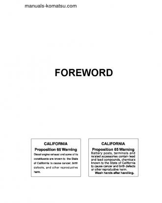 PC200LC-7(JPN) S/N 250001-UP Operation manual (English)