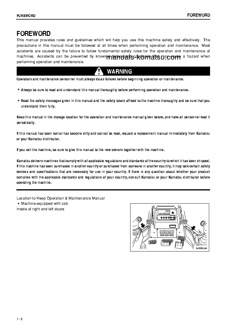Protected: D155AX-5(JPN) S/N 76243-UP Operation manual (English)