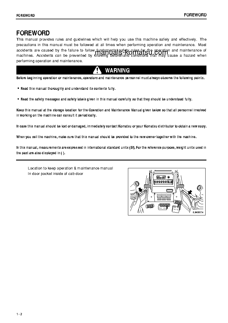 Protected: D275AX-5(JPN)-LANDFILL S/N 20164-UP Operation manual (English)