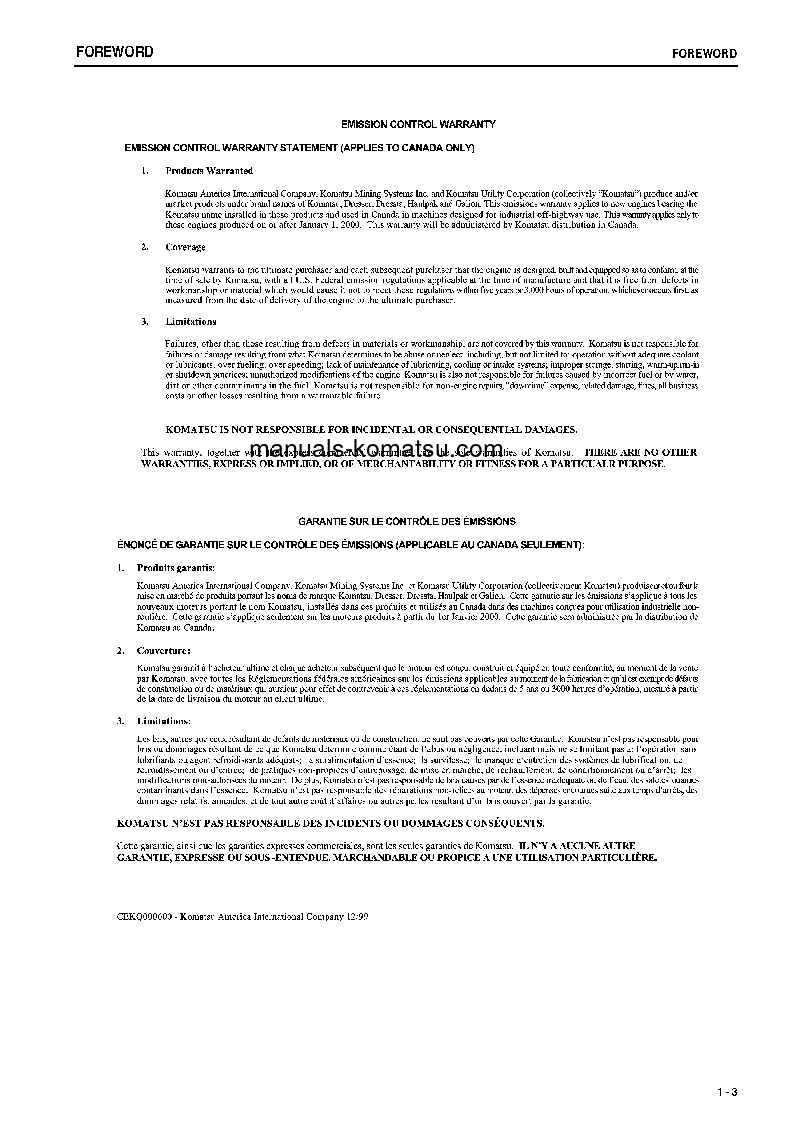 Protected: D275A-5(JPN) S/N 25178-UP Operation manual (English)