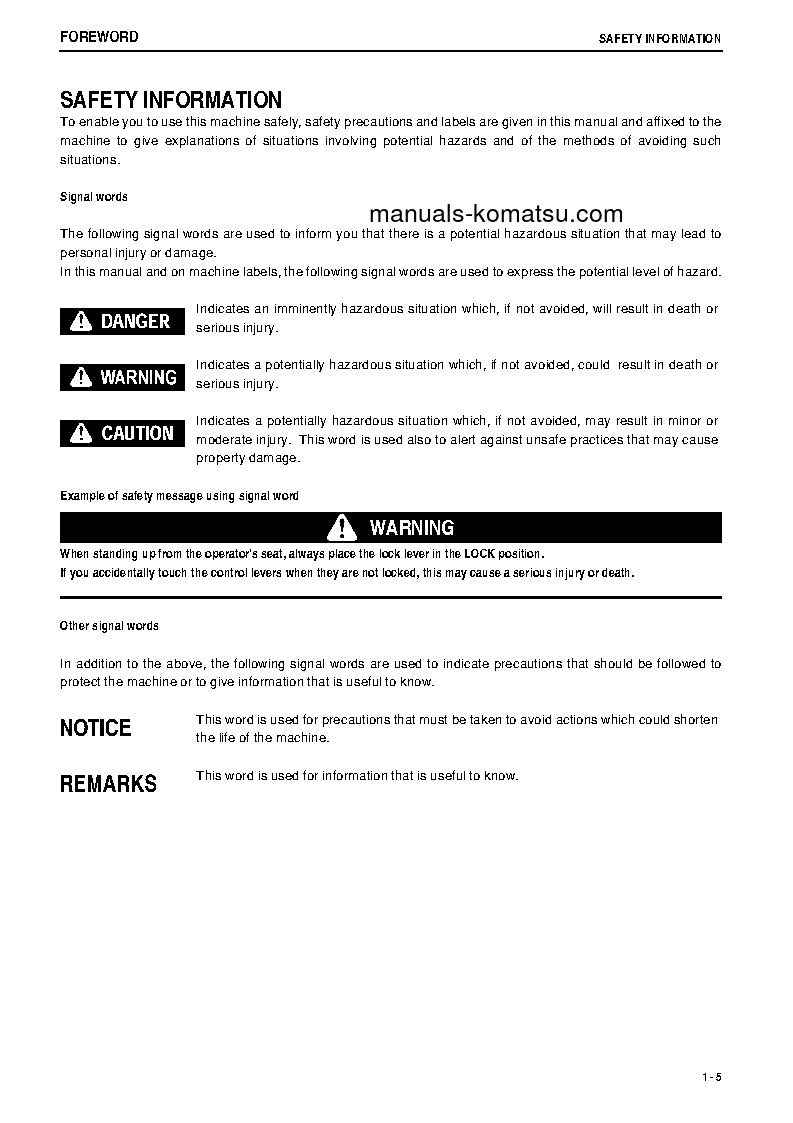 Protected: PC400-7(JPN) S/N 50288-52024 Operation manual (English)