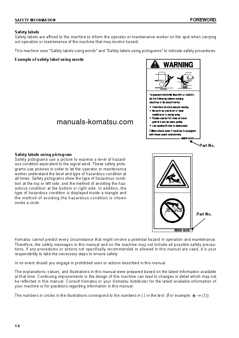 Protected: PC1800-6(JPN) S/N 11035-UP Operation manual (English)