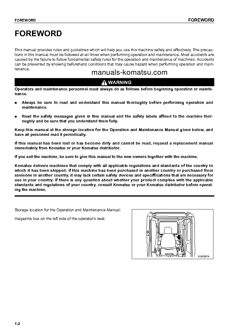 Protected: PC300LC-7(JPN)-SEGMENT- MONITOR S/N 45001-UP Operation manual (English)