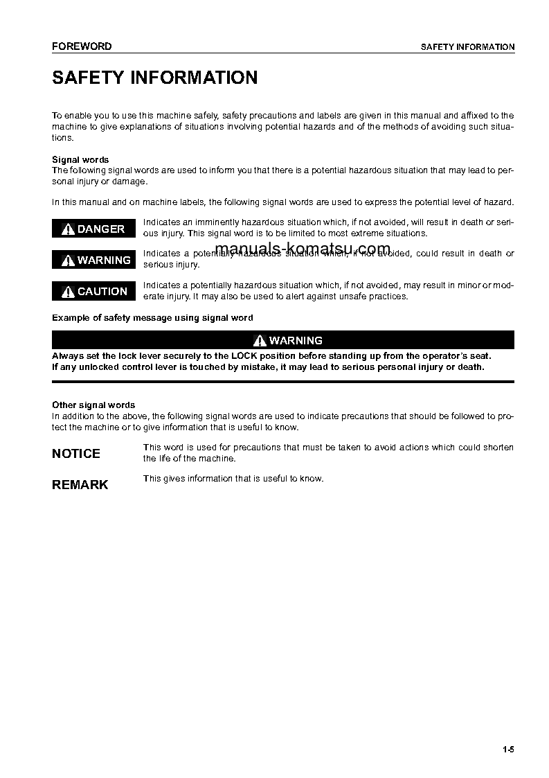 Protected: PC300LC-7(JPN)-SEGMENT- MONITOR S/N 45001-UP Operation manual (English)