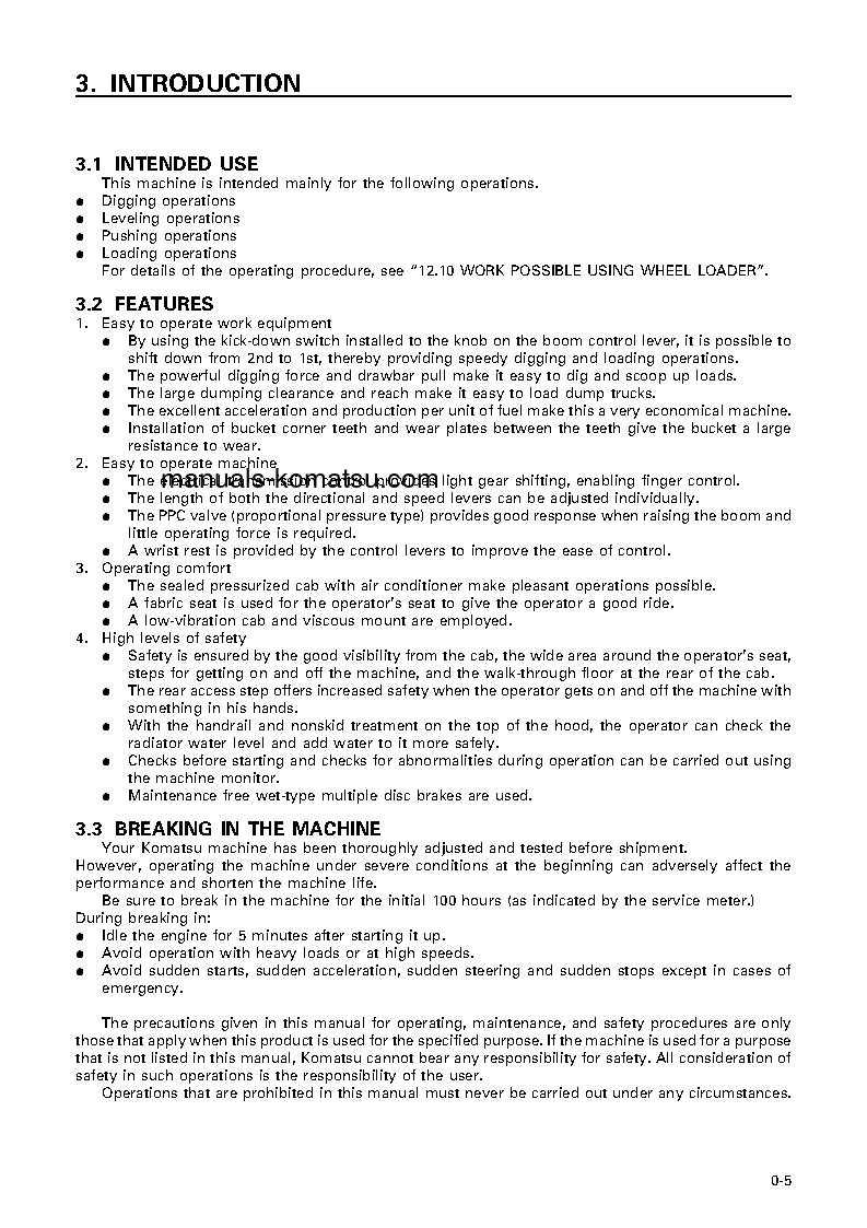 Protected: WA900-3(JPN) S/N 50009-UP Operation manual (English)