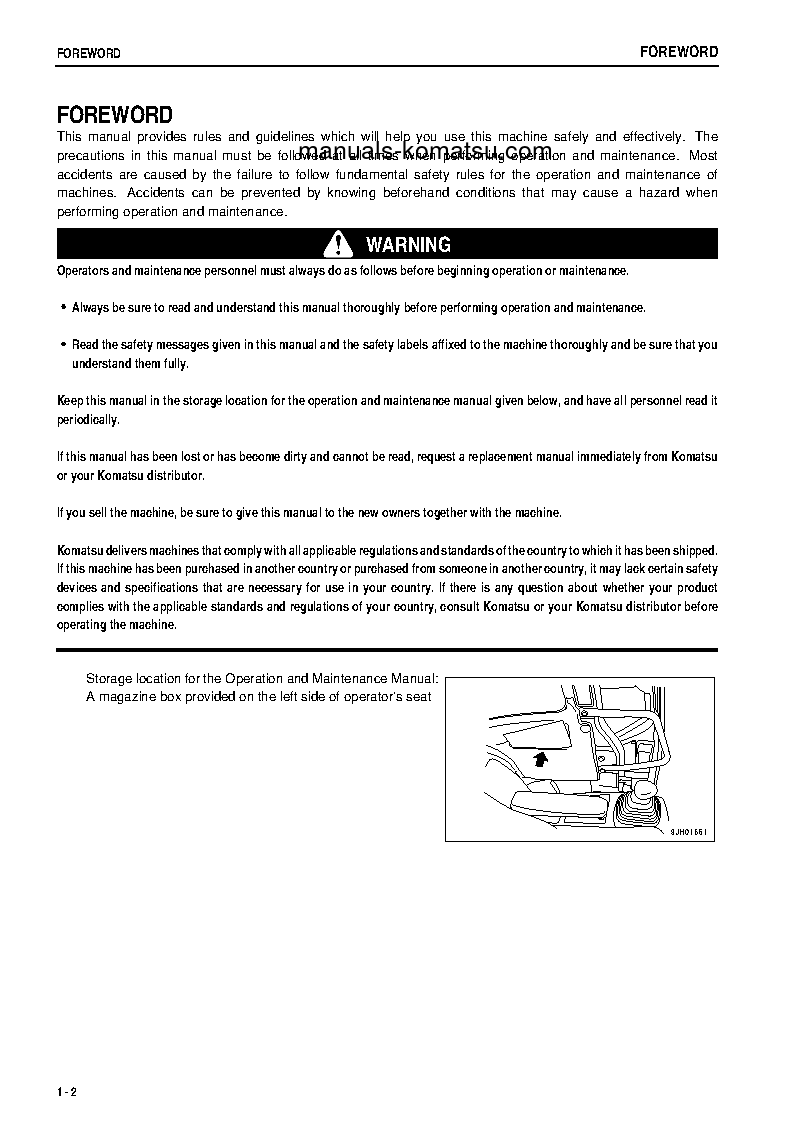 Protected: PC78MR-6(JPN) S/N 1507-3252 Operation manual (English)
